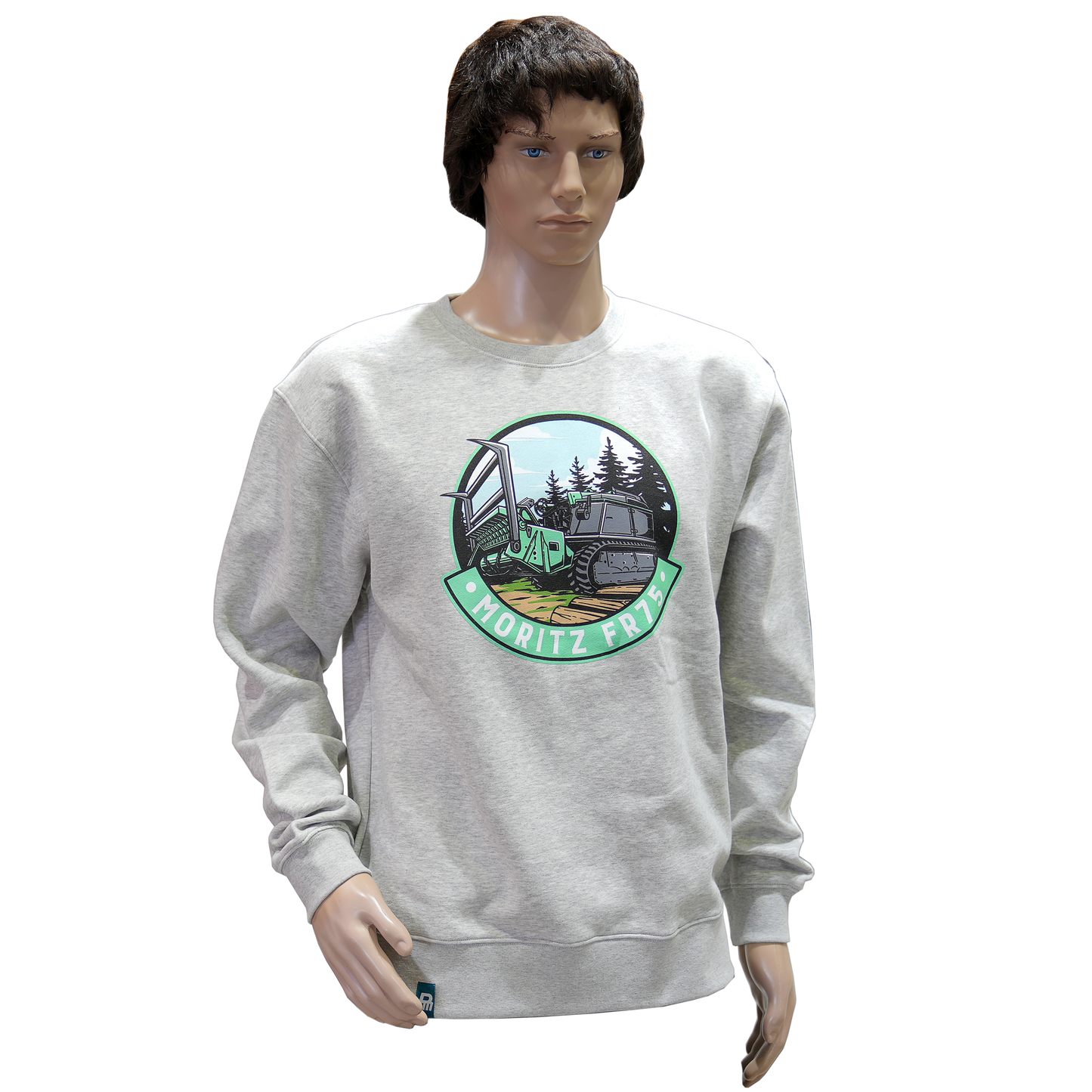 Unisex Pulli Moritz Fr75, grau