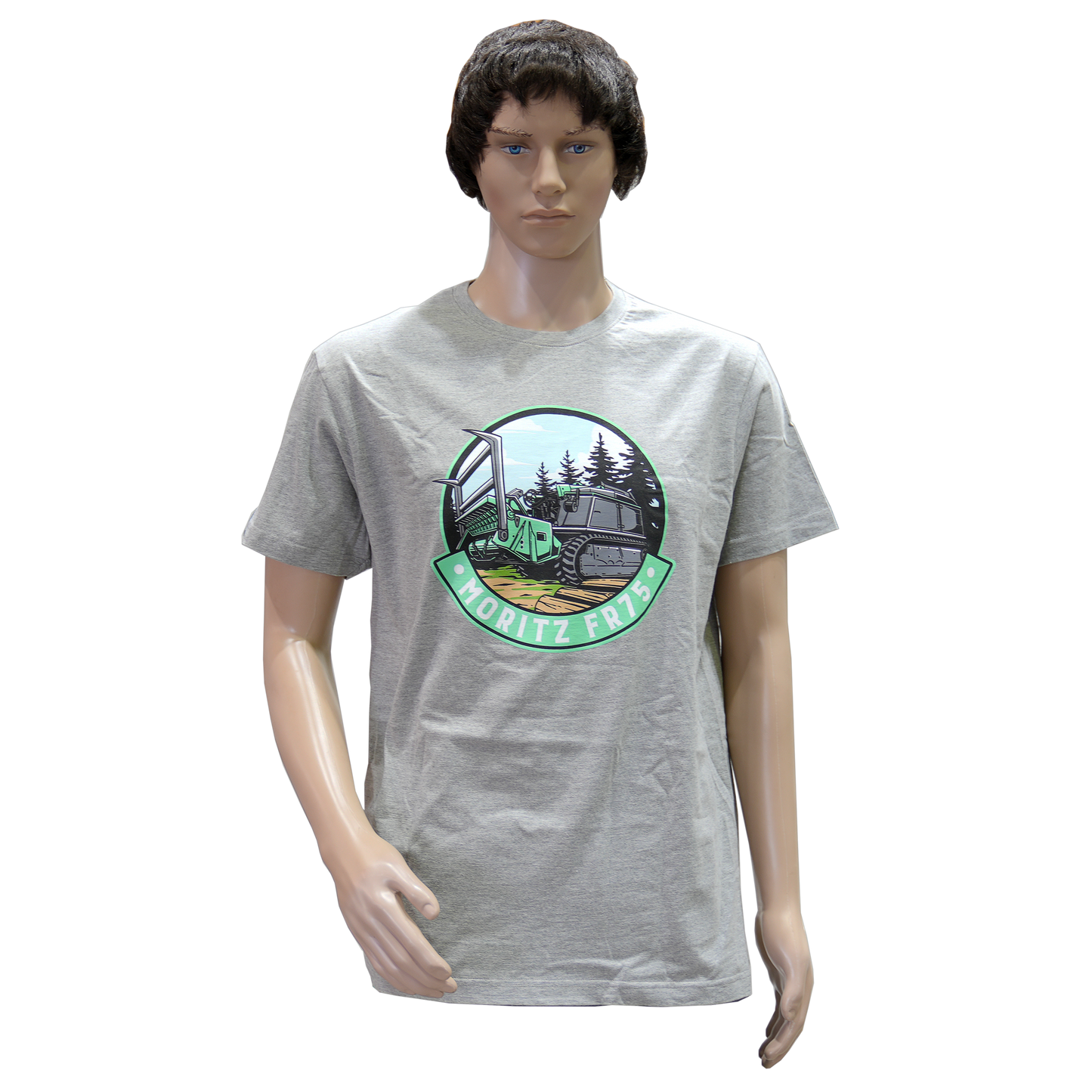 Herren T-Shirt Moritz Fr75, grau