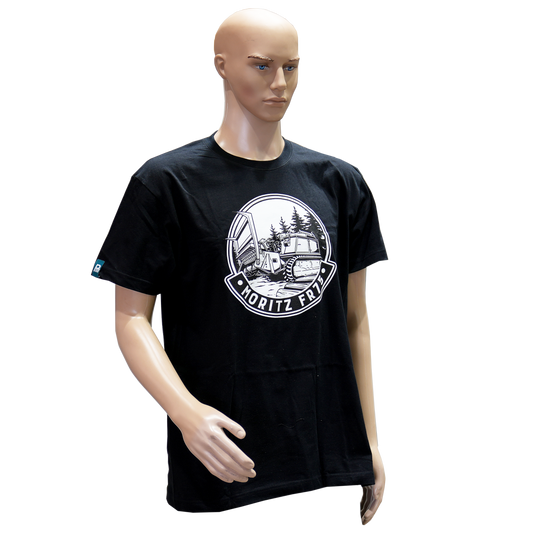Herren T-Shirt Moritz Fr75, schwarz