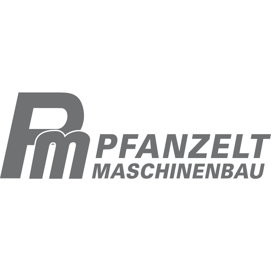 Maschinenaufkleber Pfanzelt, silber