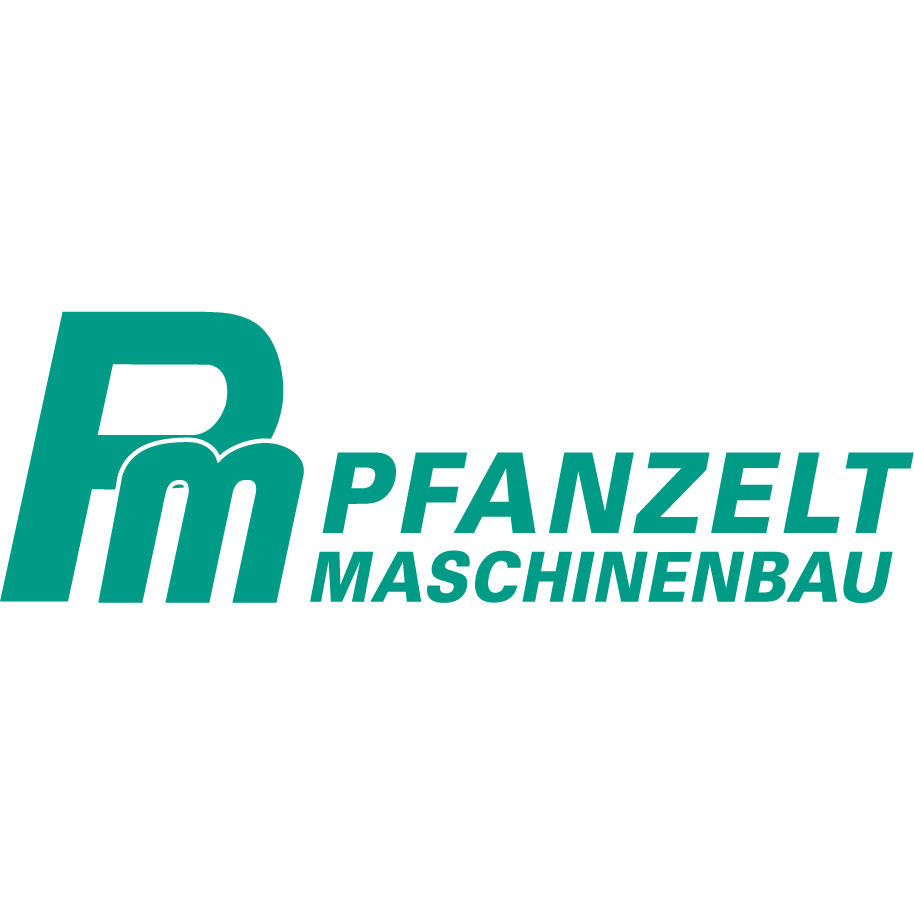 Maschinenaufkleber Pfanzelt, türkis, groß