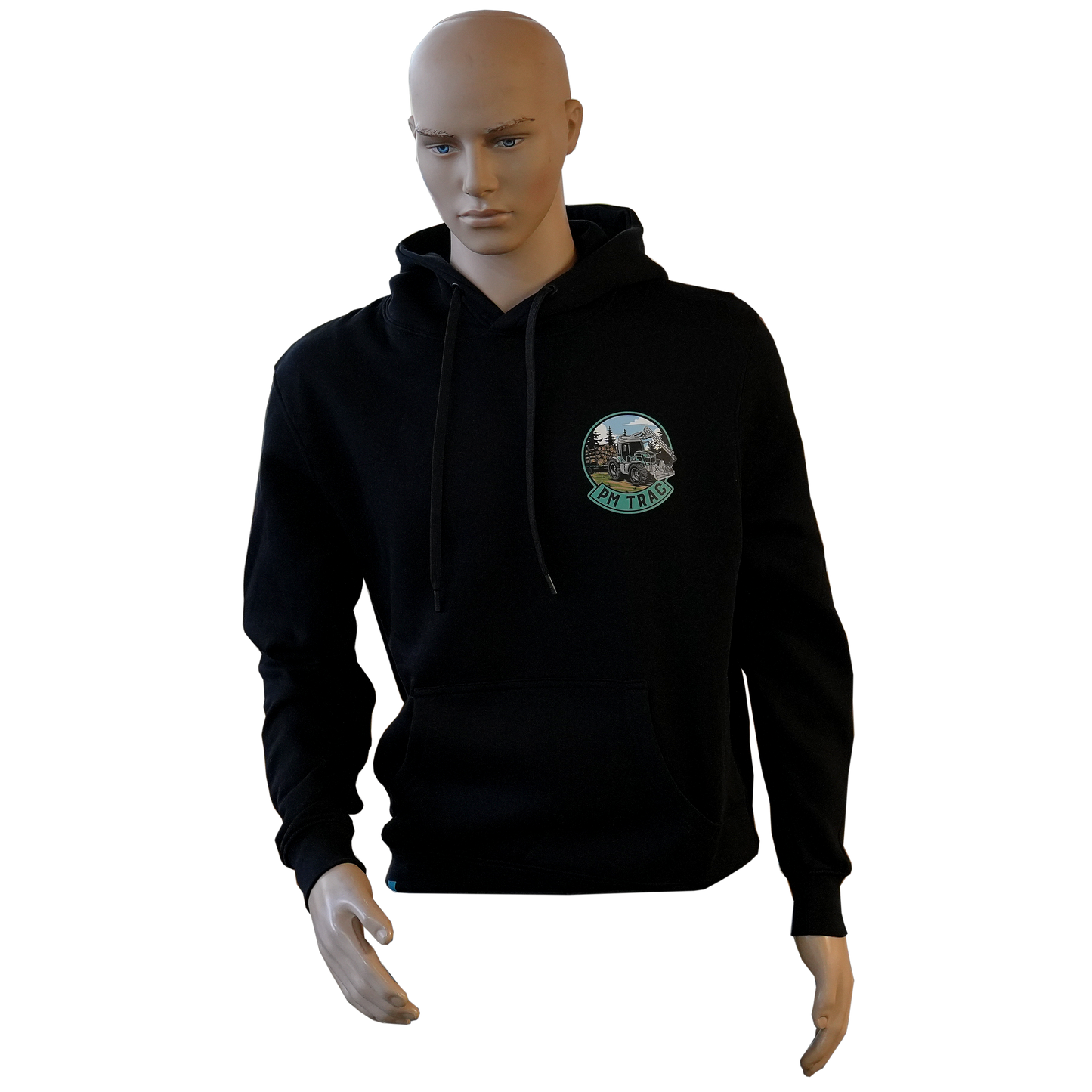 Herren Hoodie Pm Trac, schwarz