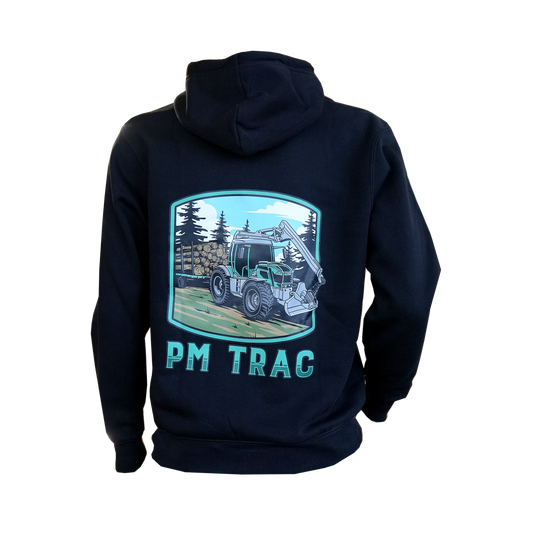 Herren Hoodie Pm Trac, schwarz
