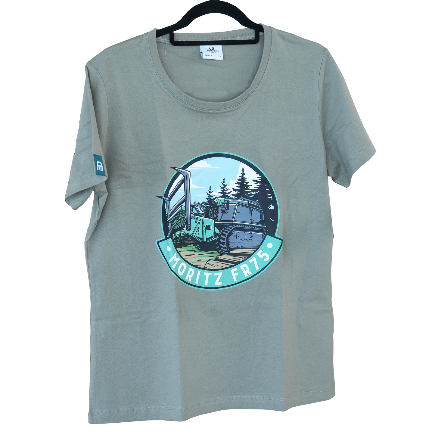 Damen T-Shirt, Moritz Fr75, salbeigrün