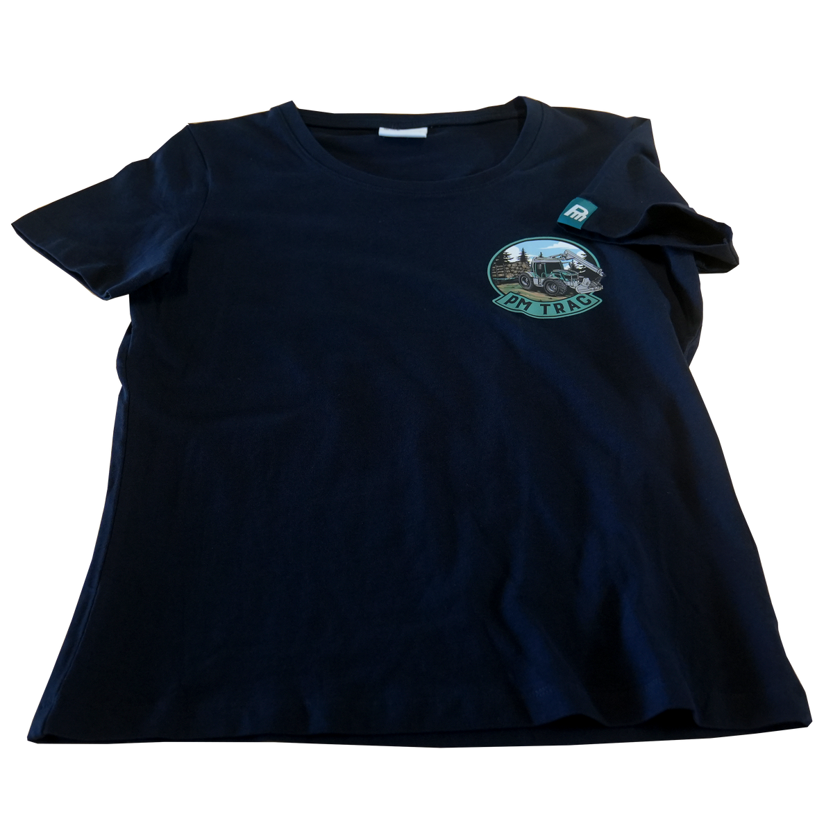 Damen T-Shirt, Pm Trac, dunkelblau