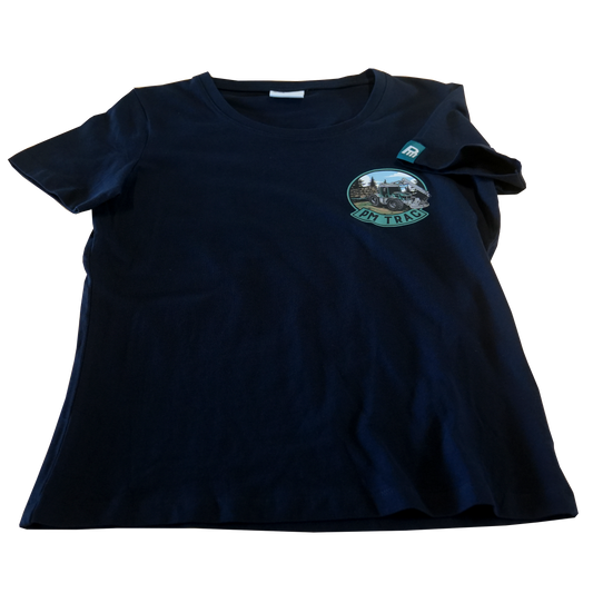 Damen T-Shirt, Pm Trac, dunkelblau