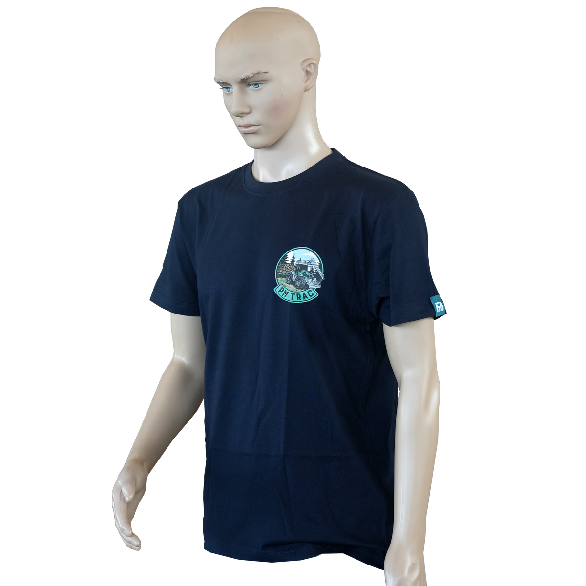 Herren T-Shirt, Pm Trac, dunkelblau