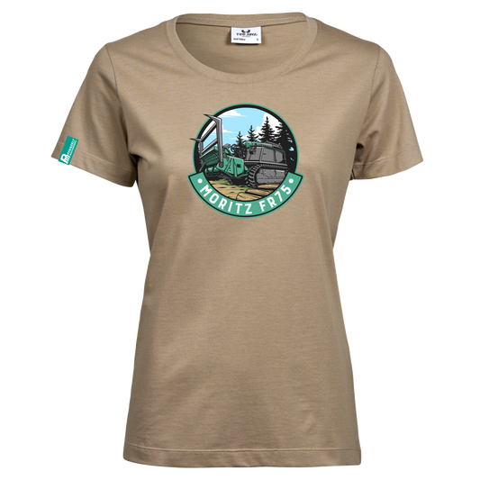 Damen T-Shirt, Moritz Fr75, braun