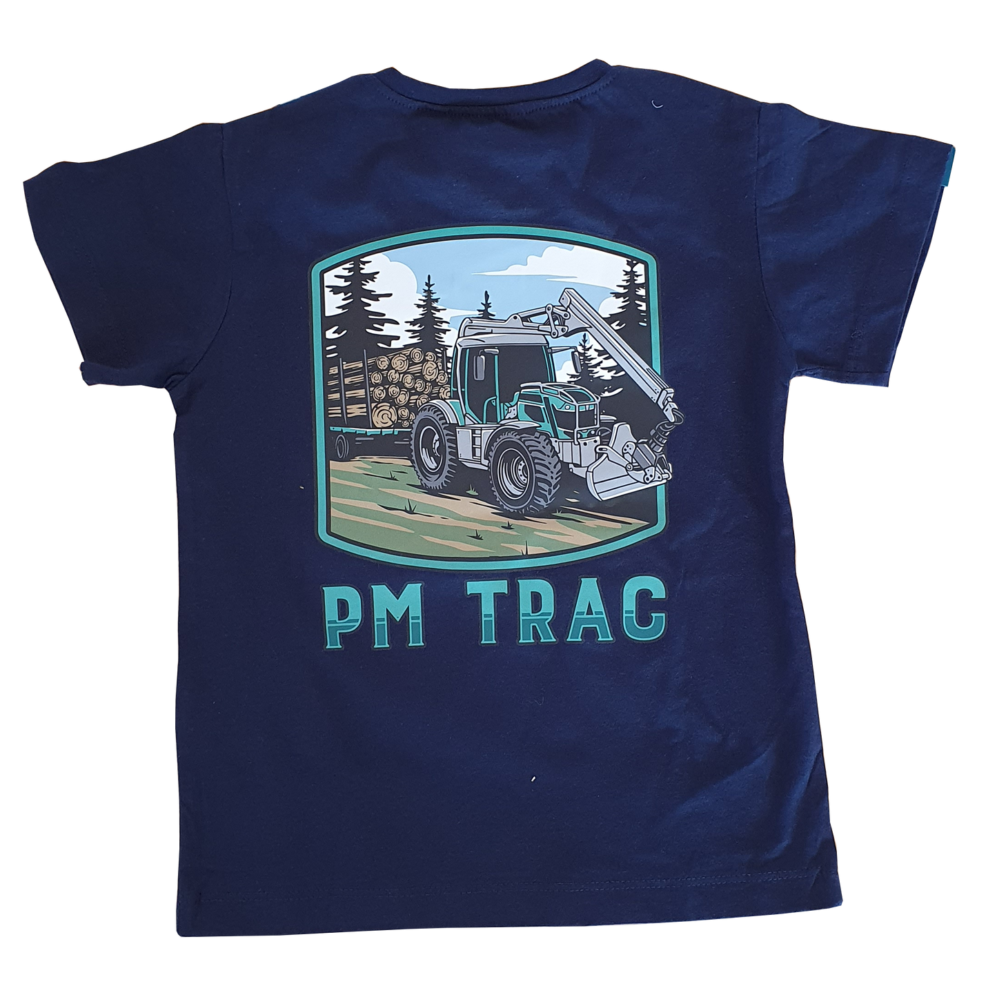 Kinder T-Shirt, Pm Trac, dunkelblau