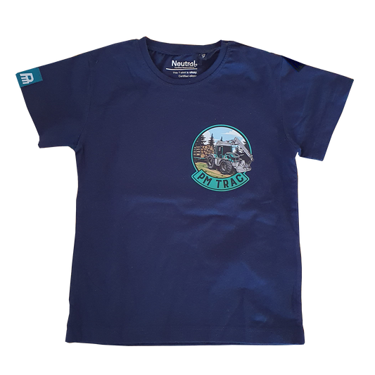 Kinder T-Shirt, Pm Trac, dunkelblau