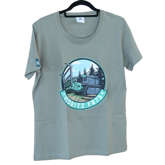 Damen T-Shirt, Moritz Fr75, salbeigrün