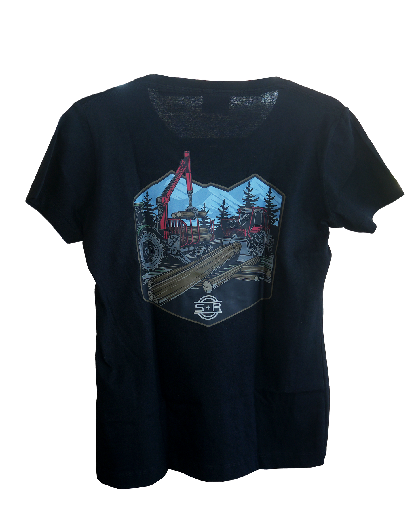 Damen T-Shirt, Schlang & Reichart, anthrazit
