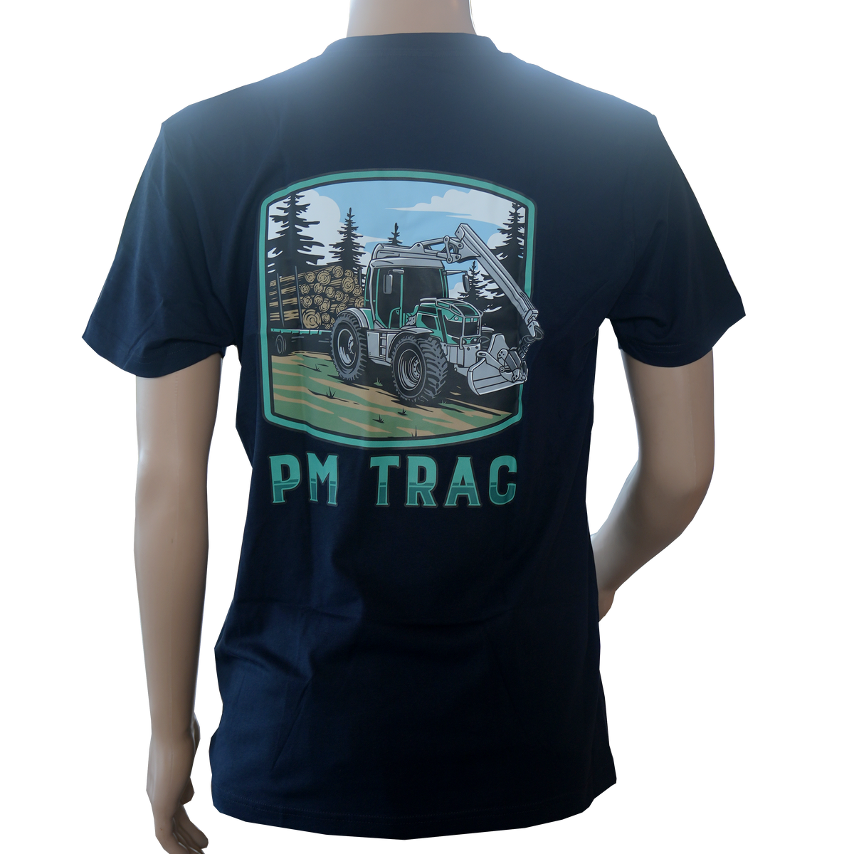 Herren T-Shirt, Pm Trac, dunkelblau